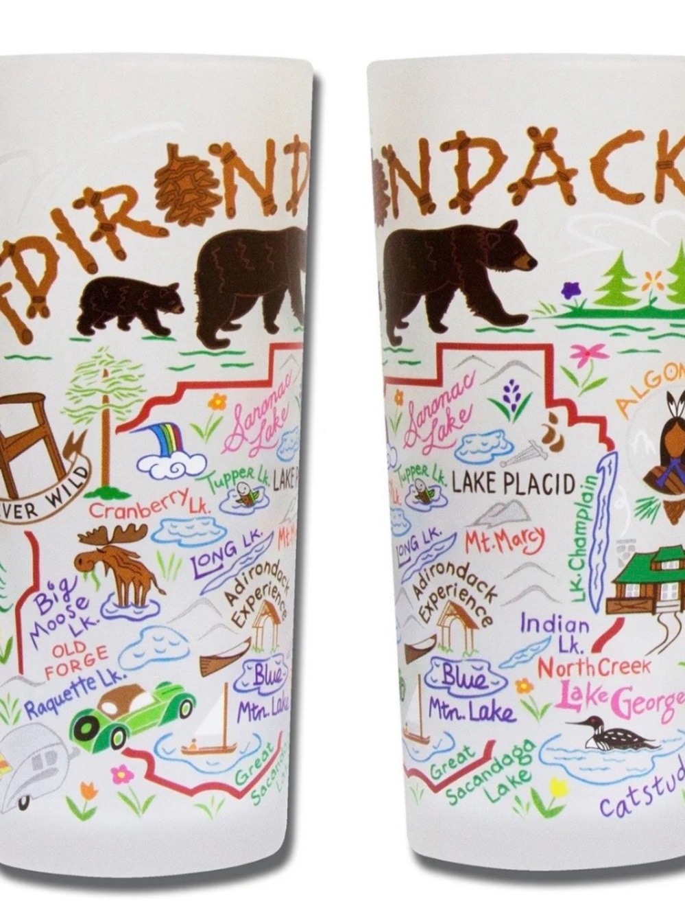 One CatstudioAdirondacks Frosted 15 oz. Souvenir Tumbler